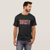 T-shirt abstrait "géométrique" (Devant entier)
