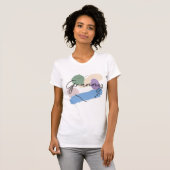 T-shirt Abstrait Granny (Devant entier)