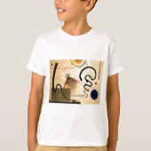 T-shirt Abstrait Kandinsky (Devant)