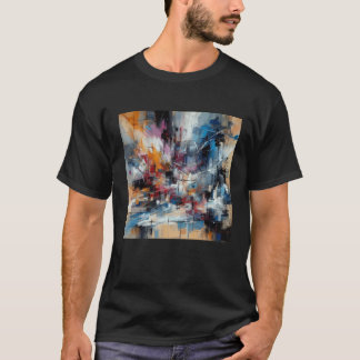 T-shirt Abstrait moderne