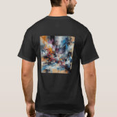 T-shirt Abstrait moderne (Dos)