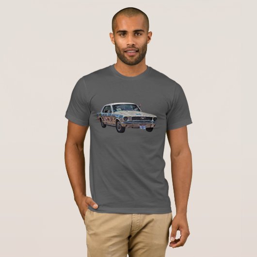 T-shirt Abstrait Mustang classique (Devant entier)