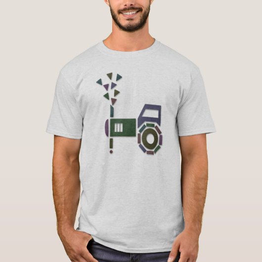 T-shirt Abstrait ou - (Devant)