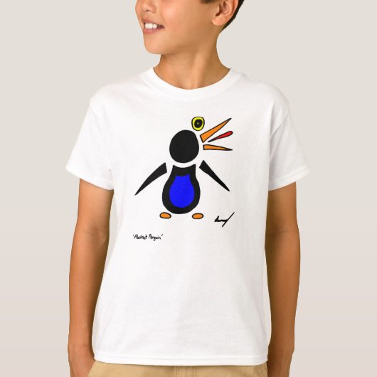 T-shirt Abstrait Penguin Kids Basic (Devant)