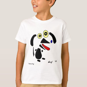 T-shirt Abstrait pour enfants chiens