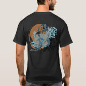 T-shirt Abstrait Space World (Dos)
