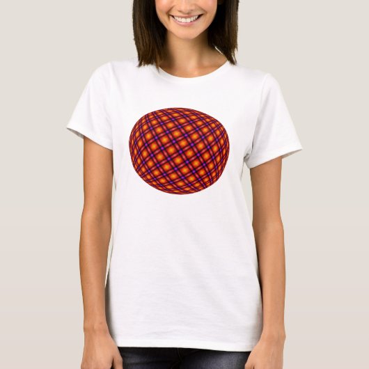 T-shirt Abstrait - sphère (Devant)