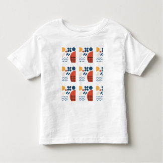 T-shirt Abstrait Toddler Fine Jersey