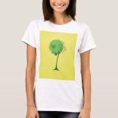 T-shirt Abstrait Tree féminin (Devant)