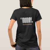 T-shirt Abstraite et vibrante meilleure maman jamais sur c (Dos)