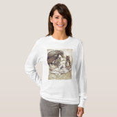 T-shirt Absurde ! "a pleuré Solomon dans une rage " (Devant entier)