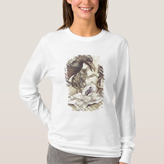 T-shirt Absurde ! "a pleuré Solomon dans une rage " (Devant)