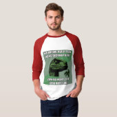 T-shirt Absurdité de Philosoraptor (Devant entier)