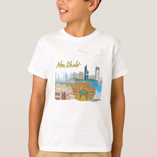 T-shirt Abu Dhabi (Devant)