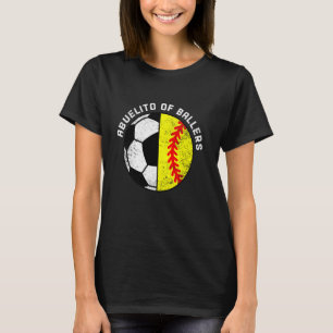 T-shirt Abuelito De Ballers Drôle Soccer Softball Abuelito
