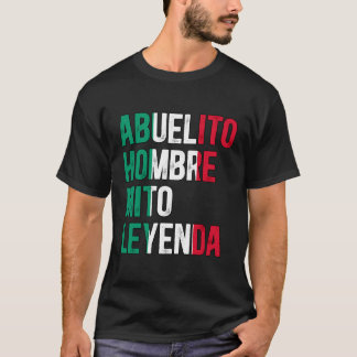 T-shirt Abuelito Leyenda Grand-père Abuelito