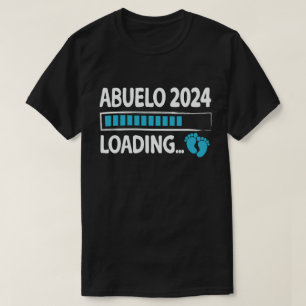 T-shirt Abuelo 2024 Chargement du nouveau grand-père grand