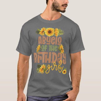 T-shirt Abuelo Anniversaire Fille tournesol Fête Anniversa