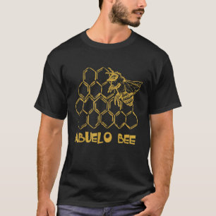 T-shirt Abuelo Bee Homme en détresse Apiculteur Bee Abuelo