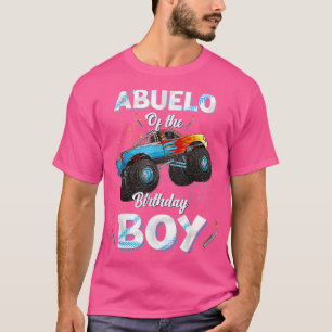 T-shirt Abuelo De L'Anniversaire Garçon Monster Camion Ann