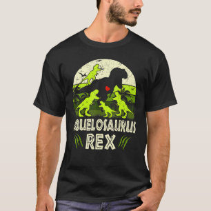 T-shirt Abuelo Dinosaur T Rex Abuelosaurus 4 Enfants Famil
