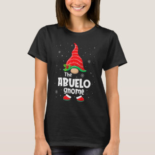 T-shirt Abuelo Gnome Famille de correspondance Groupe Noël