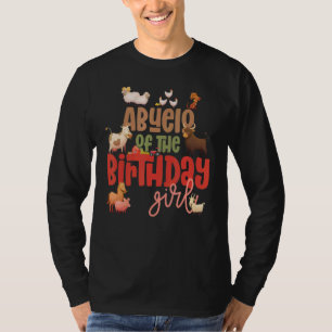 T-shirt Abuelo Grange Animaux Ferme Pays Anniversaire Équi