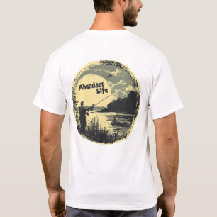 T-shirt Abundant Life Fishing Tee (Retour)