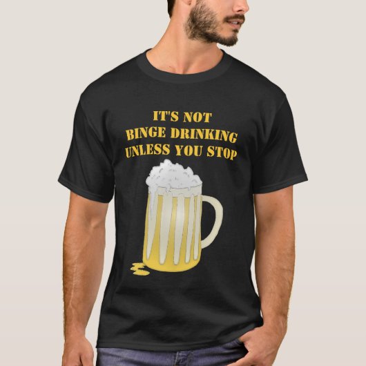 T-shirt Abus d'alcool (Devant)