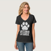 T-shirt Abyssinian  Abyssinian cat  Abyssinian mom  8 (Devant entier)