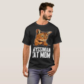 T-shirt Abyssinian cat  Abyssinian  Abyssinian kitten (Devant entier)