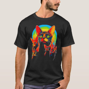 T-shirt Abyssinian Chat Best Friends
