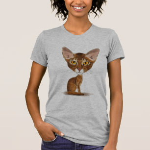 T-shirt Abyssinien de caricature