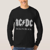 T-shirt AC DC back in Black (Devant)