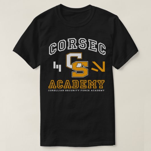 T-shirt Académie CorSec (Design devant)
