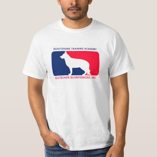 T-shirt Académie de formation de Schutzhund (Devant)