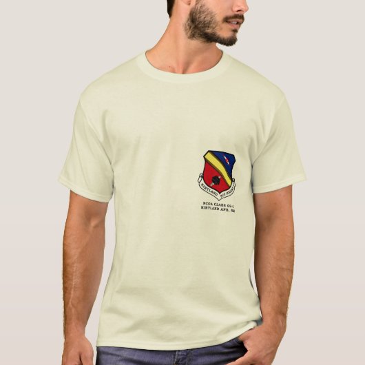 T-shirt Académie de Kirtland AFB NCO (Devant)