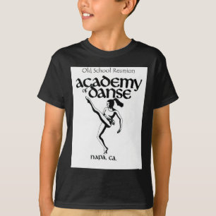 T-shirt Académie de vieille école de la Réunion de danse