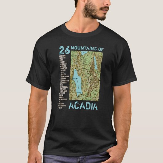 T-SHIRT ACADIA (Devant)