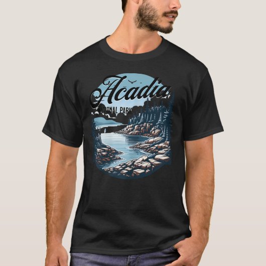 T-shirt Acadia National (Devant)