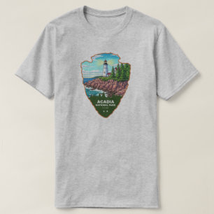 T-shirt Acadia National Park Maine Flèche