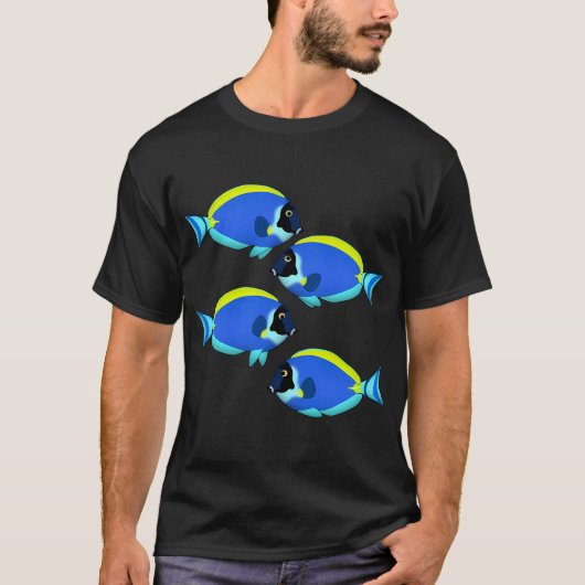 T-shirt Acanthurus leucosternon 2 (Devant)