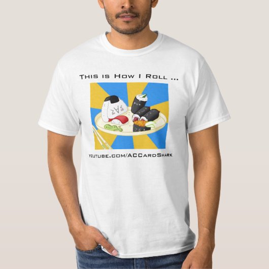 T-shirt ACCardShark - c'est comment je roule (Devant)