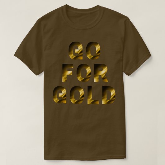 T-shirt Accéder à Gold Black et Yellow Version (Design devant)