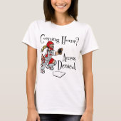 T-shirt Accédez nié, rouge (Devant)