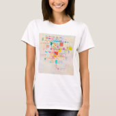 T-shirt Accent Doux, Wassily Kandinsky (Devant)