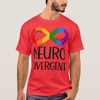 T-shirt Acceptation de la neurodiversité Mon esprit est ma