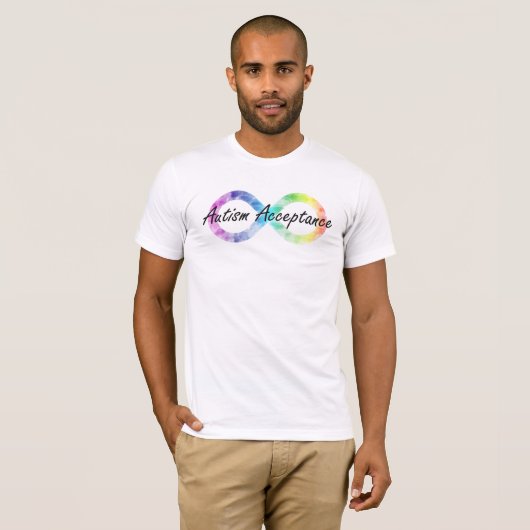T-shirt Acceptation de l'autisme (Devant entier)