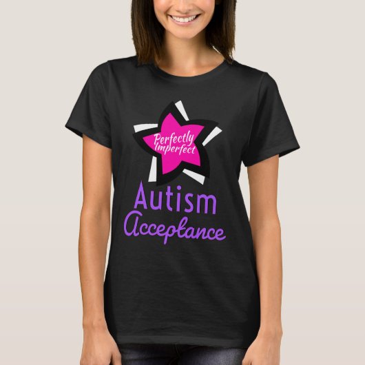 T-shirt Acceptation de l'autisme (Devant)