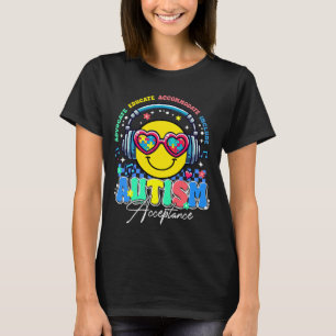 T-shirt acceptation de l'autisme (2